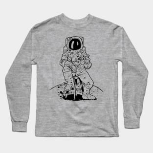 Martini Astronaut Long Sleeve T-Shirt